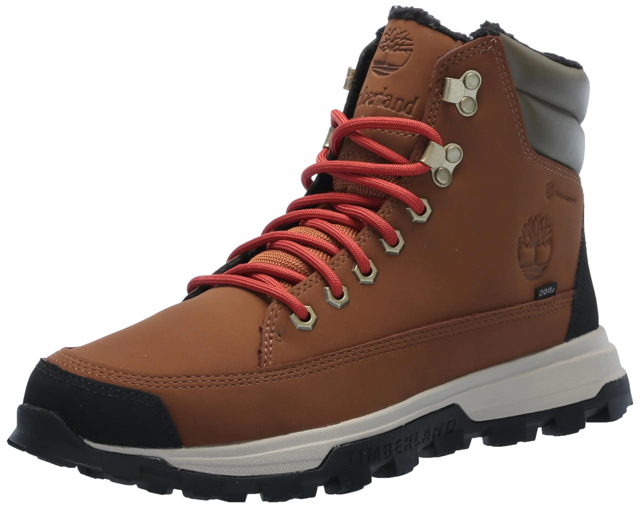 Timberland Mens Treeline Mid Lace Up Waterproof Sneaker Saddle-New 2024 13