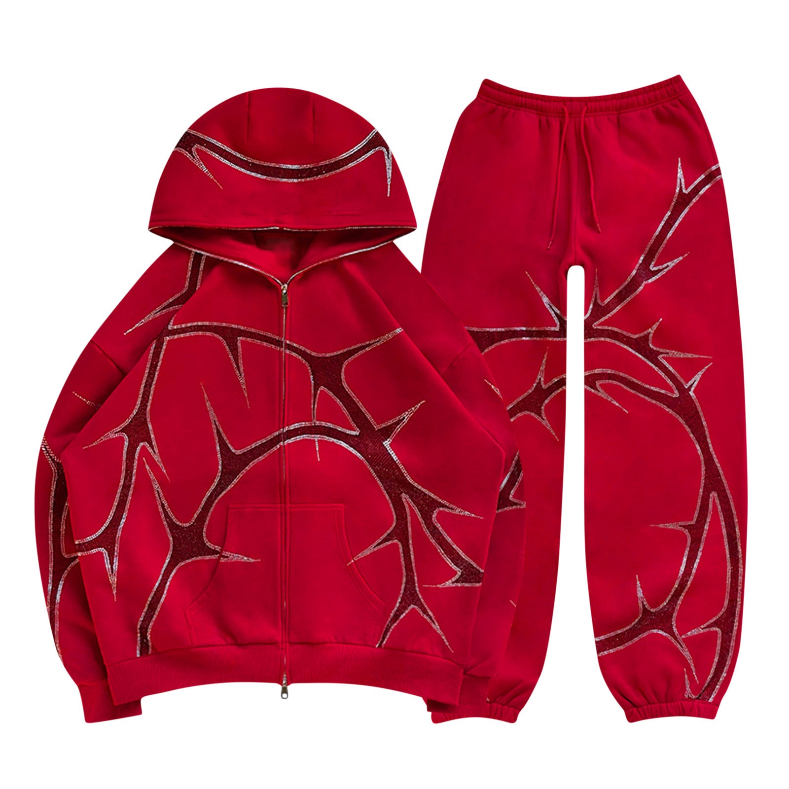 Men's 3D Printed Hoodie and Pants Set