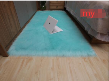 Cozy Grip Solid Wool Non-Slip Floor Mat
