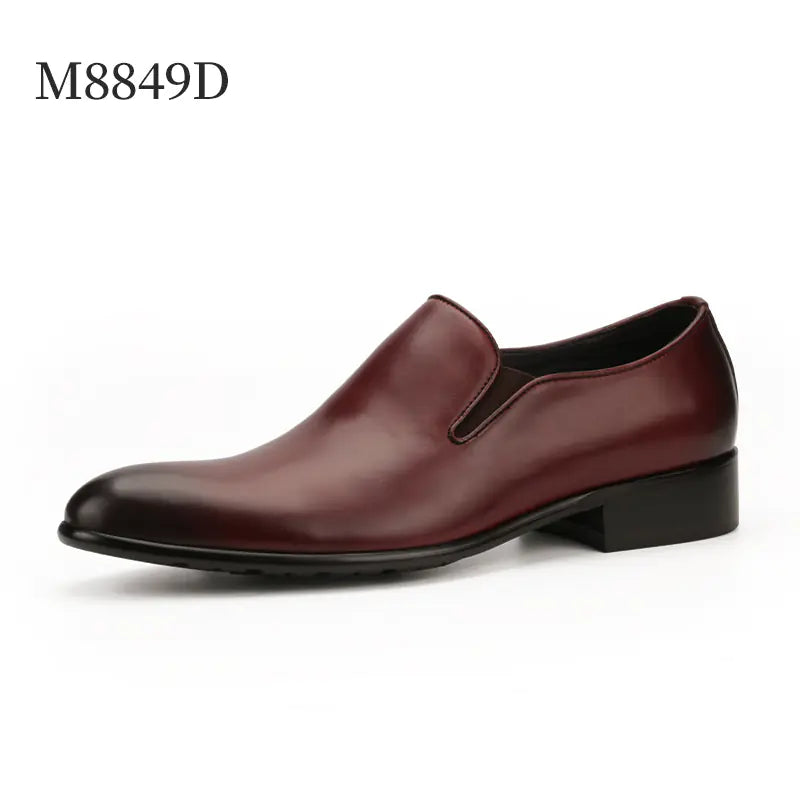 Hand-Painted Leather Shoes for Men