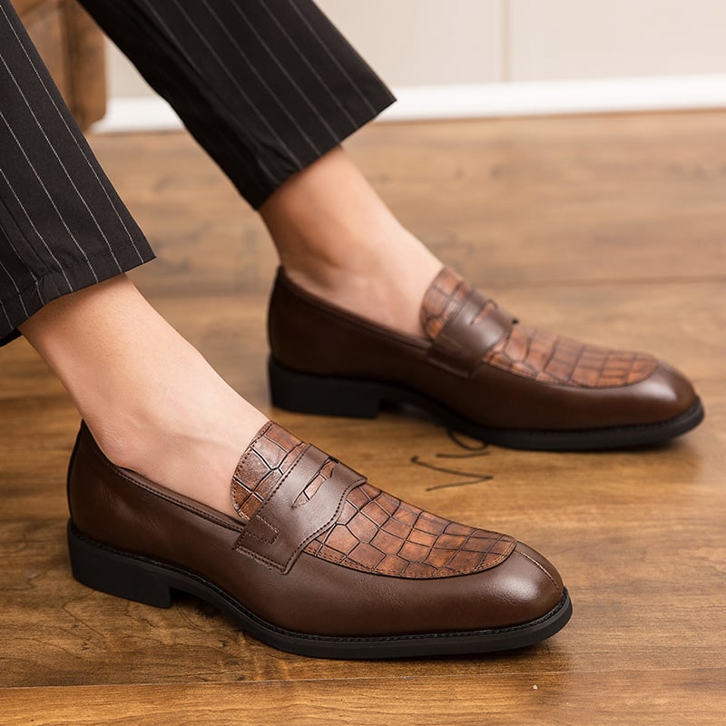 British Casual Business Leather Shoes for Men