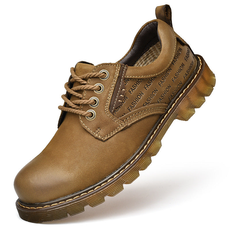 Men's Casual Trendy Low-Cut Lace-Up Shoes Plus Size
