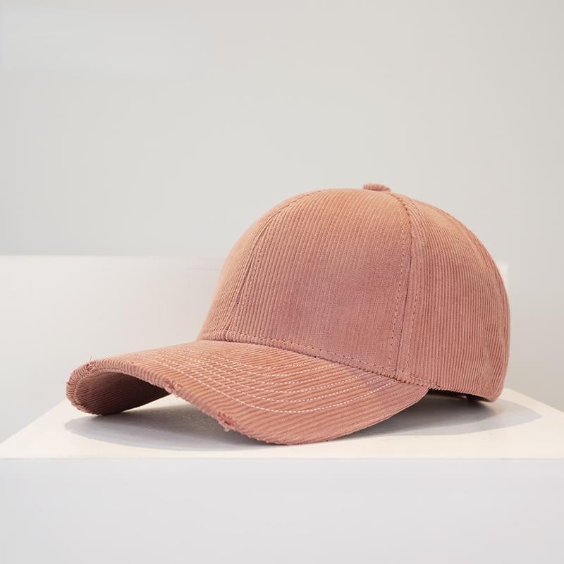 Corduroy Hat for Men and Women with Vintage Style