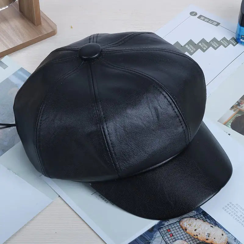 Octagonal Pumpkin Hat for Men Fashion