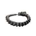 Handmade Retro Dragon Head Bracelet for Men