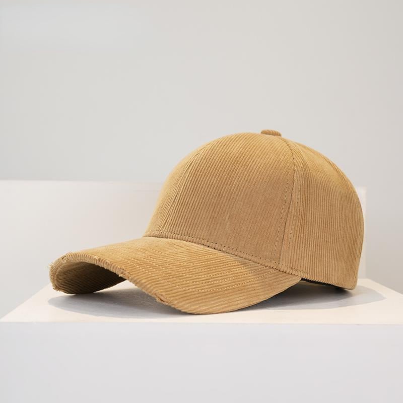 Corduroy Hat for Men and Women with Vintage Style