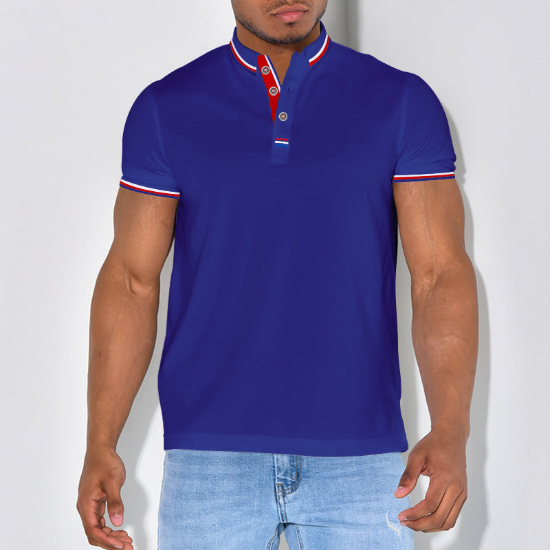 Men's Summer Polo Shirt - Business Casual Style