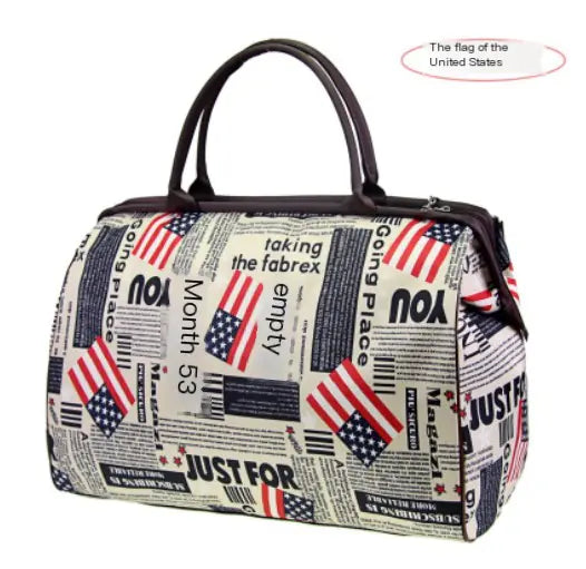 Travel Tote Bag and Luggage Backpack Combination