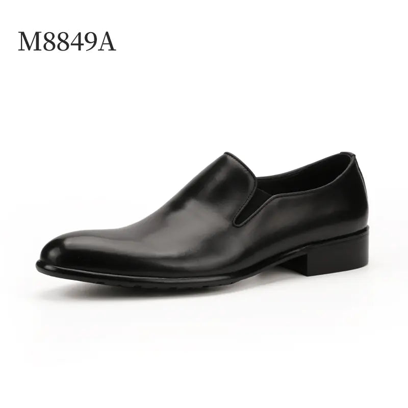Hand-Painted Leather Shoes for Men