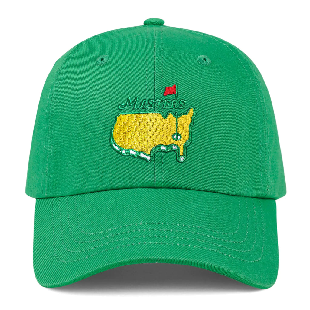 Embroidered Golf Hat for Men Women Green Hat Ball Baseball Cap