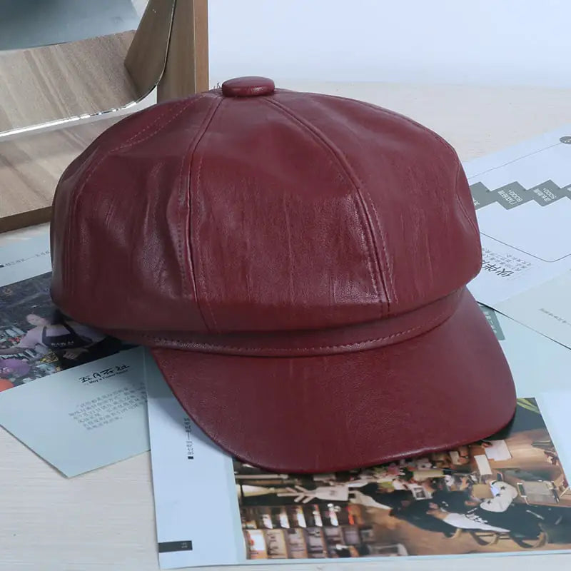 Octagonal Pumpkin Hat for Men Fashion
