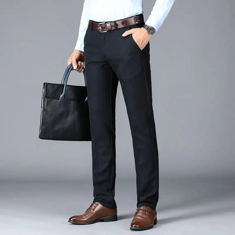 Casual Business Pants for Middle-aged Men