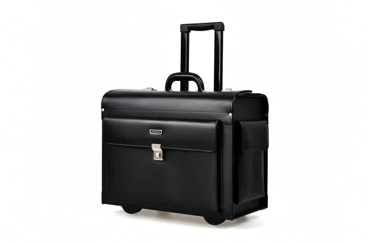 Men's Business Travel Rolling Luggage Suitcase