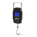 Flexzion Hanging Digital Scale for Travel & Fishing Portable Luggage Scale Electronic Backlight LCD Display 110 lbs / 50 Balance Smart Weight