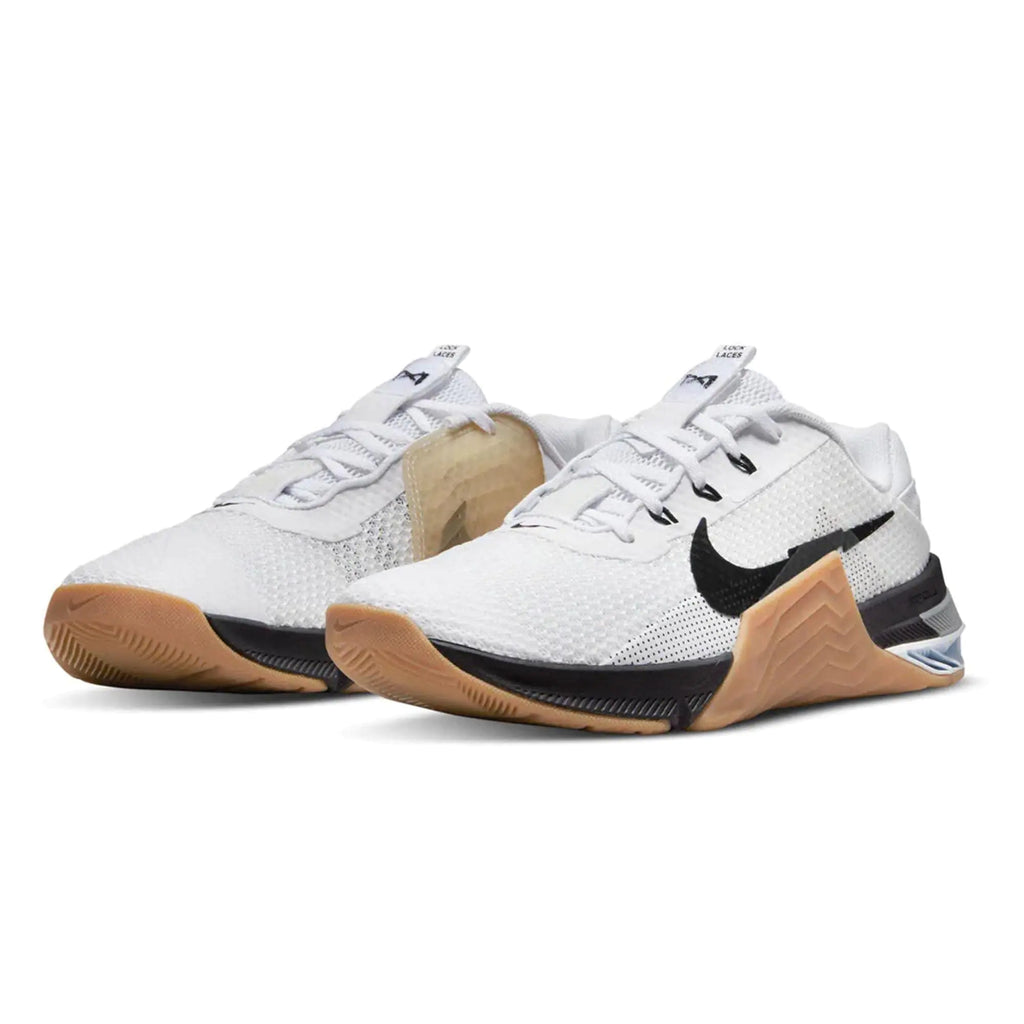 Nike Mens Gymnastics Shoes White Black Gum Med Brown Particle Grey 48.5 EU