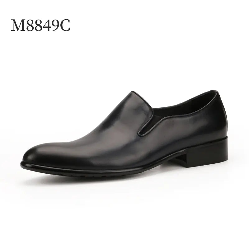 Hand-Painted Leather Shoes for Men