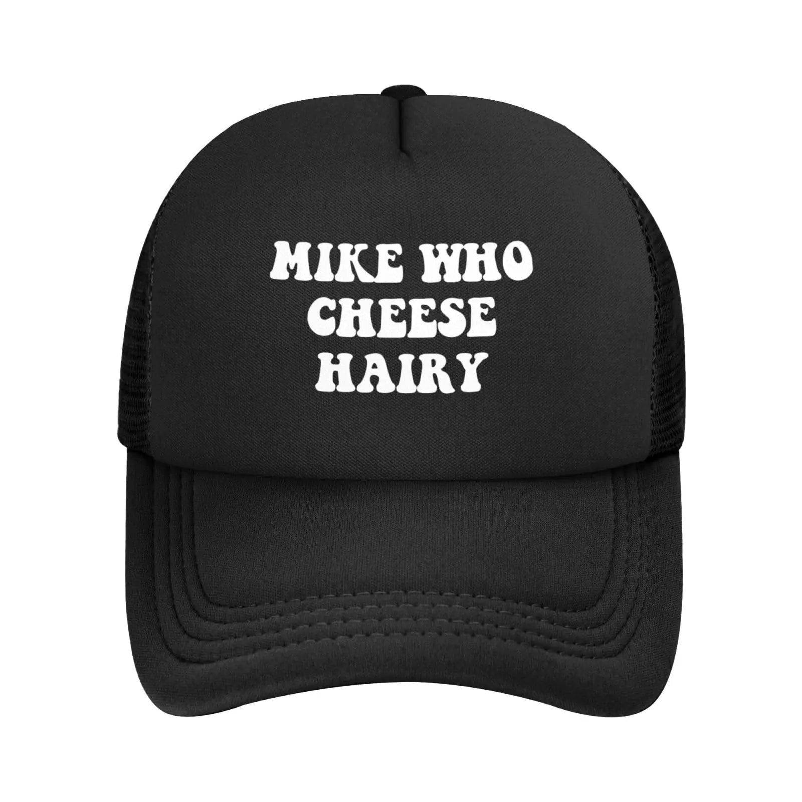 Mike Who Cheese Hairy Hat Trucker Hat Women Funny Baseball Cap Funny Gifts for Men
