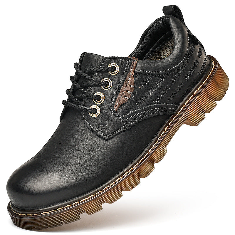 Men's Casual Trendy Low-Cut Lace-Up Shoes Plus Size
