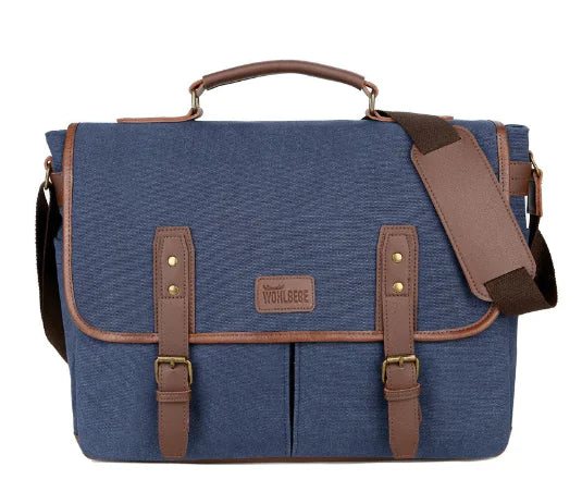 Canvas Portable Messenger Bag for Men