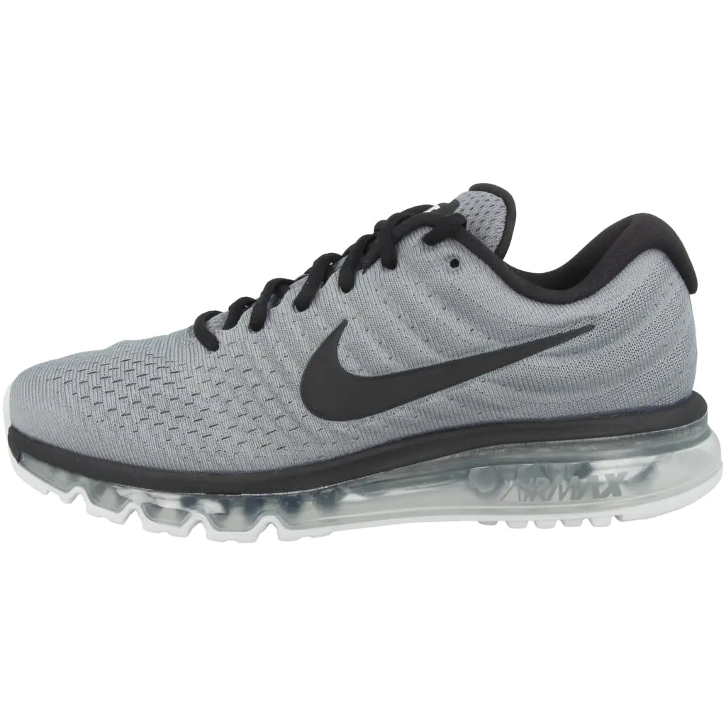 Nike AIR MAX 2017 Mens 849559-011 (Cool Grey/Black-Pure Platinum) Size 8