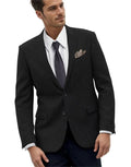 Retro Tweed Herringbone Men Suit Jacket Suits Separates Coat Slim Fit Groom Tuxedos Blazers Prom Suit Jackets Blazer Sport Coats for Men Black XS