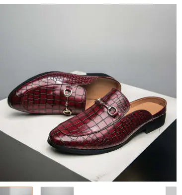 Men's Half Slippers - Casual Footwear for Men