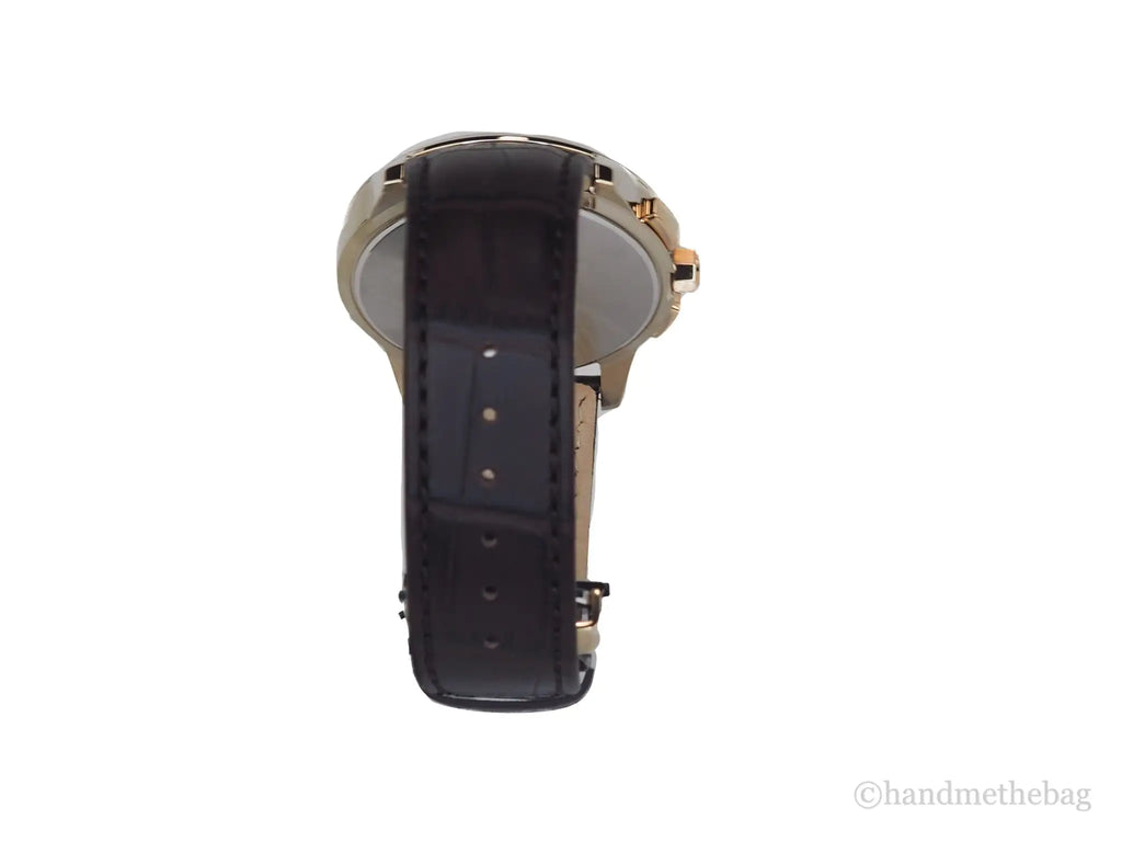 Citizen (AT8113-04H) World Chronograph A-T Brown Crocodile Print Strap Watch
