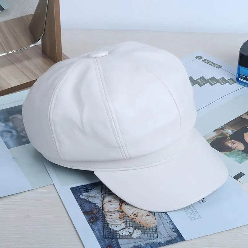 Octagonal Pumpkin Hat for Men Fashion