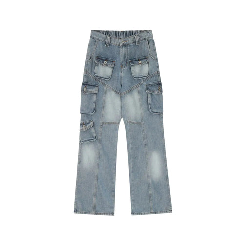 African Style Denim Jeans for Men