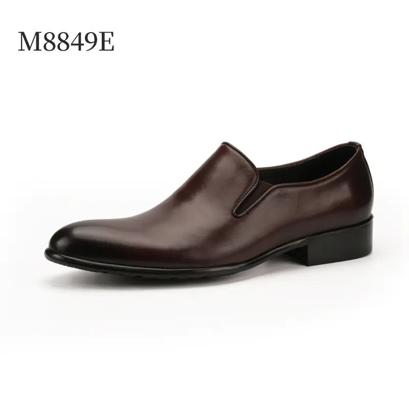Hand-Painted Leather Shoes for Men