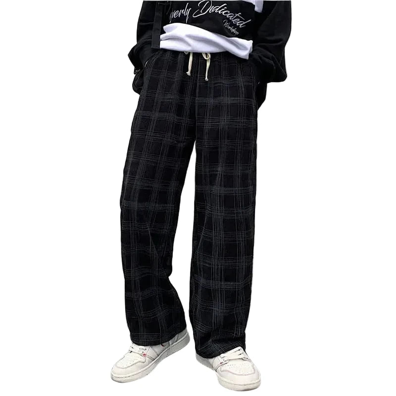 American Style Loose Corduroy Casual Pants for Men