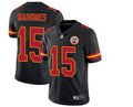 Nike Kansas City Chiefs Black Jersey - Mahomes 15 (One)