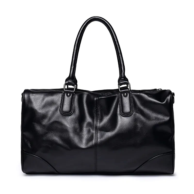 Travel Bag, Leather Men's Shoulder Tote