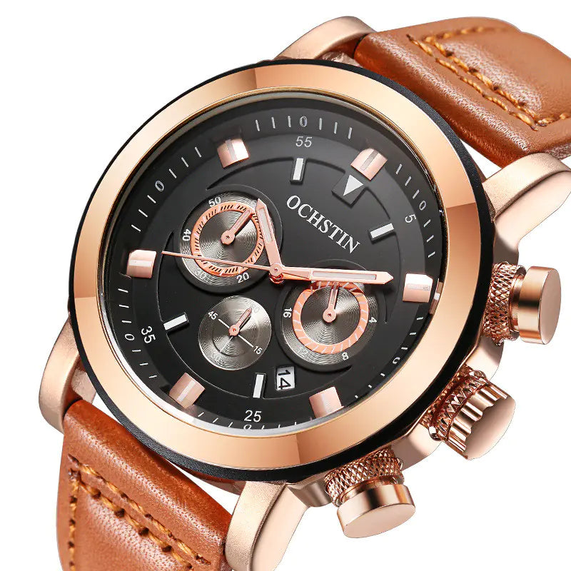 OCHSTIN Multifunctional Quartz Watch for Men